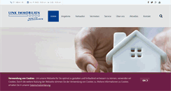 Desktop Screenshot of link-immobilien.info